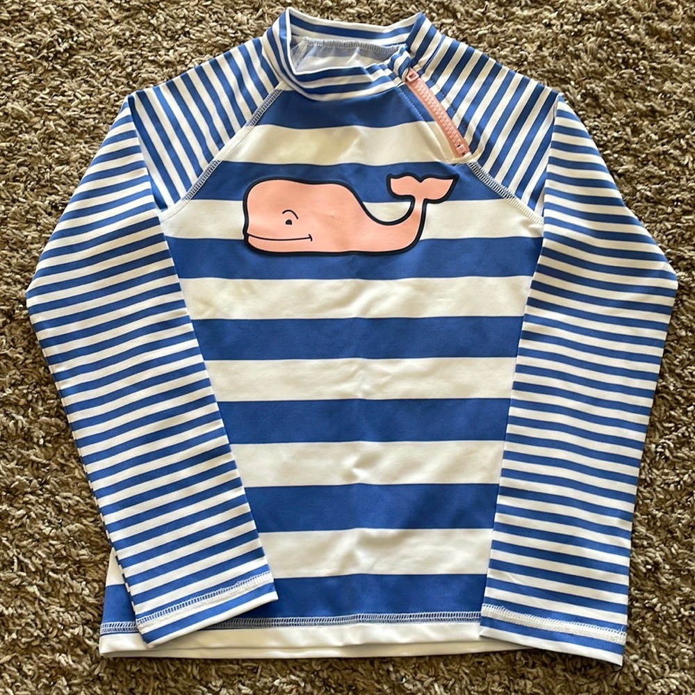 Vineyard Vines rash-guard swim shirt 🐳